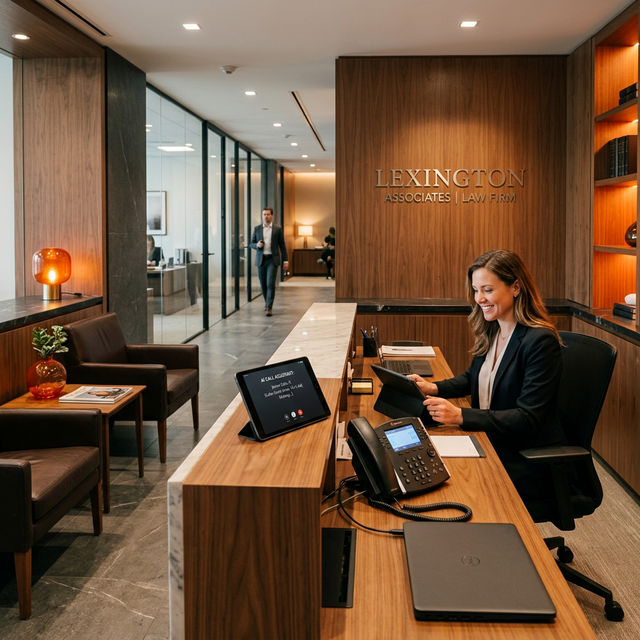 AI call handling in a professional business setting